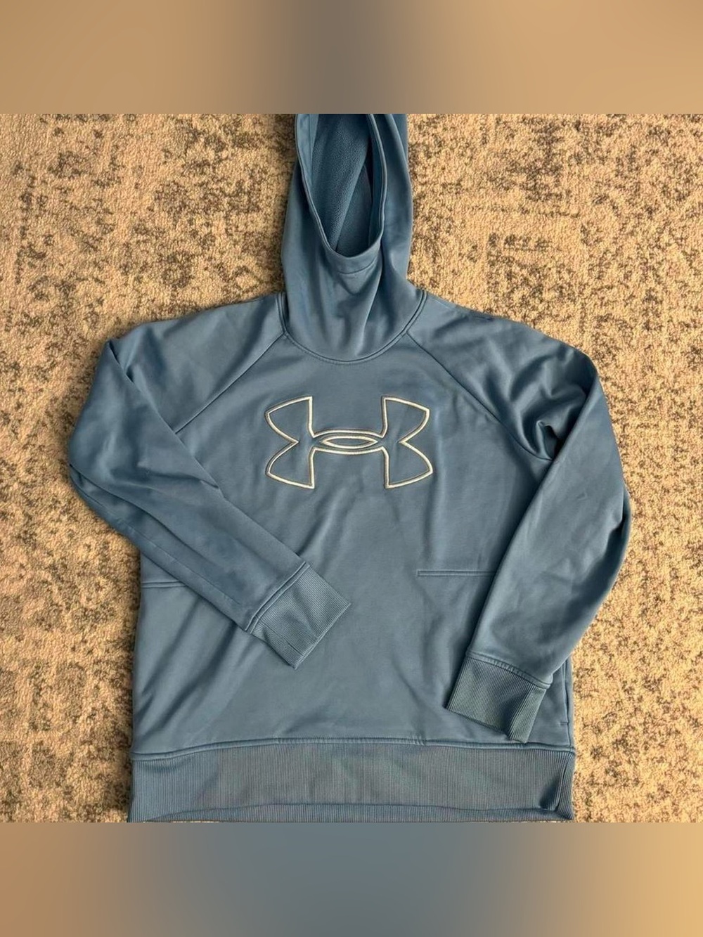 Under Armour ColdGear Carolina Blue Hoodie Size Large